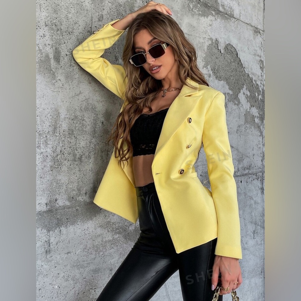 Yellow Blazer